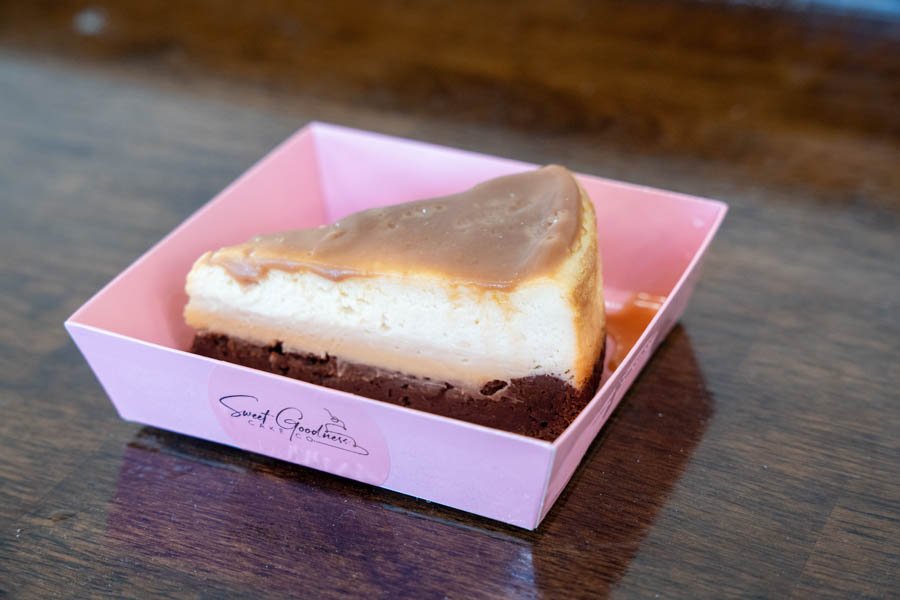 Cheesecake slice from Sweet Goodness Cakery Co.