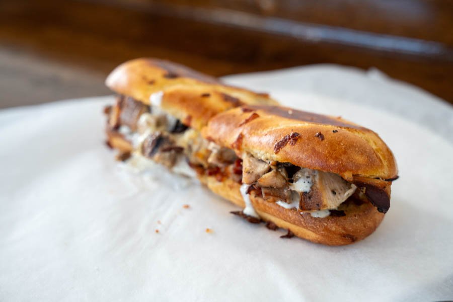 Chicken Bacon Ranch sandwich