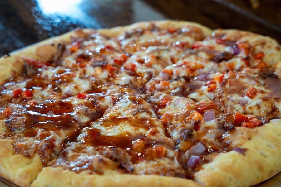 Midwest BBQ pizza